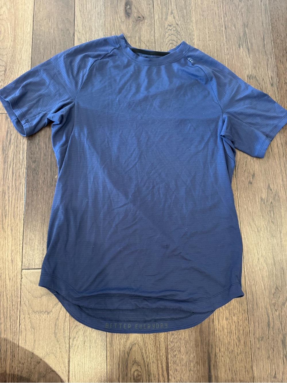 lululemon athletica Men's Short Sleeve Crew — Navy Blue